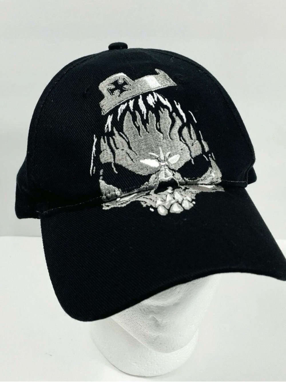 WWE 2006 Triple H Black Souvenir King of Kings Embroidered Skull Hat Cap Vintage